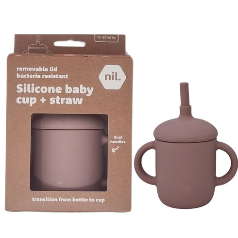 Silicone Baby Cup Pink-Nil-Matakana Pharmacy